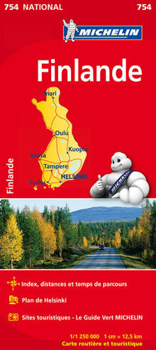 Carte National Finlande