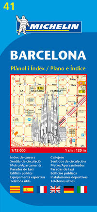 Plan Michelin Barcelone-