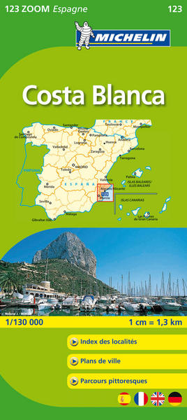Carte ZOOM Costa Blanca