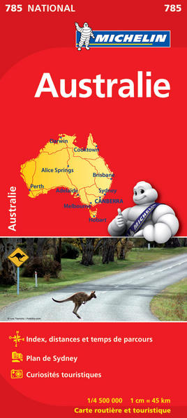 Carte NATIONAL Australie