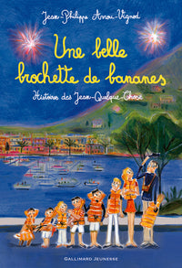 Une belle brochette de bananes