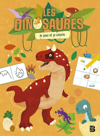 Les dinosaures - Je joue et je colorie