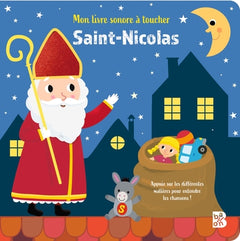 Mon livre sonore à toucher - Saint-Nicolas