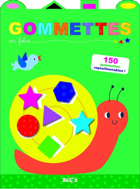 Gommettes en folie - Escargot