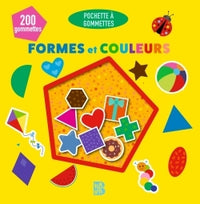 Pochette à gommettes - Formes et couleurs