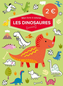 Mon livre à colorier - Les dinosaures