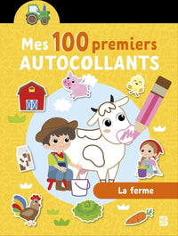Mes 100 premiers autocollants - La ferme