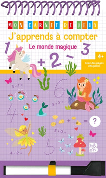J'apprends à compter : Le monde magique 4+