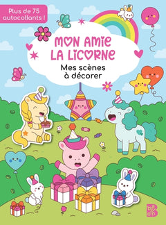 Mon amie la licorne - Mes scènes à décorer