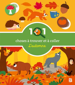 101 choses à trouver et à coller - L'automne