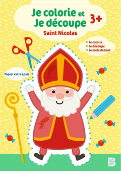Je colorie et je découpe : Saint Nicolas