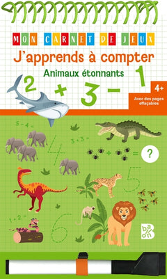 J'apprends à compter - Animaux étonnants