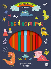 Mes premières activités (avec feutres) - Les dinosaures