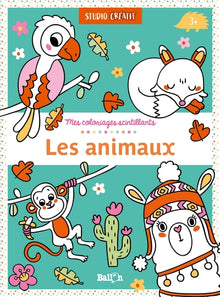 Coloriages scintillants - Les animaux