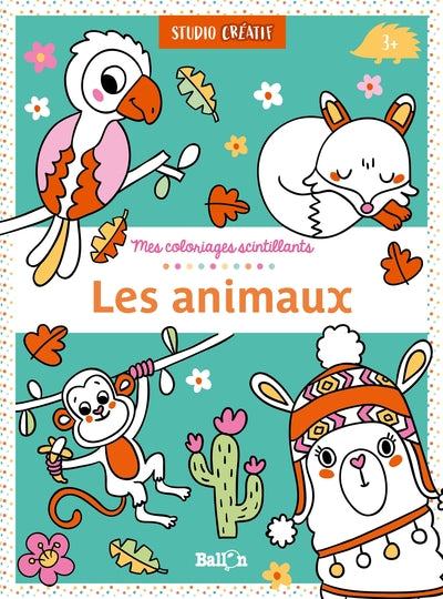 Coloriages scintillants - Les animaux