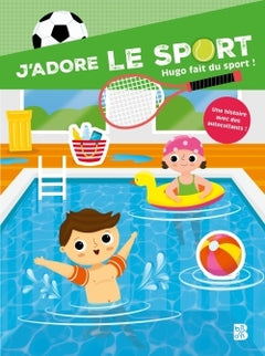 J'adore le sport - Hugo fait du sport (une histoire à coller)