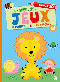 Jeux à points & de traçage 3-4 ans