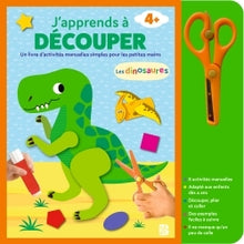 J'apprends à découper : Les dinosaures