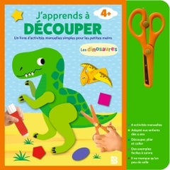 J'apprends à découper : Les dinosaures