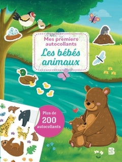 Mes premiers autocollants - Les bébés animaux