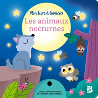 Mon livre à lumières - Les animaux nocturnes