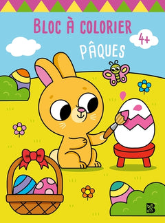 Bloc à colorier : Pâques