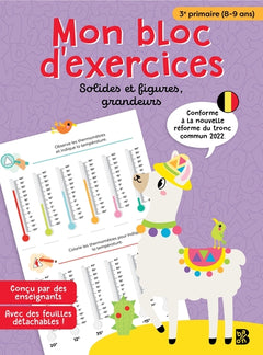 Mon bloc d'exercices - Solides et figures, grandeurs