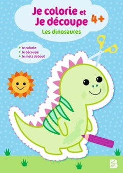 Je colorie et je découpe - Les dinosaures