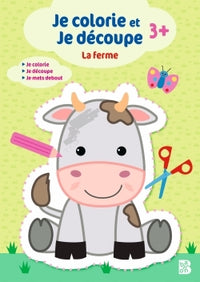 Je colorie et je découpe - La ferme