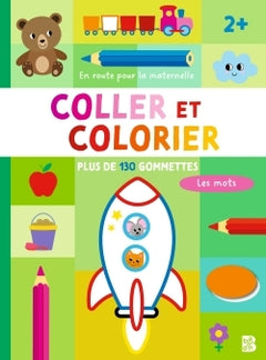 ERPM - Coller et colorier - Les mots 2+