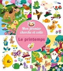 Mon premier cherche et colle : Le printemps