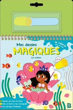 Mes dessins magiques - Les sirènes