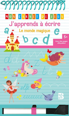 J'apprends à écrire : Le monde magique 5+