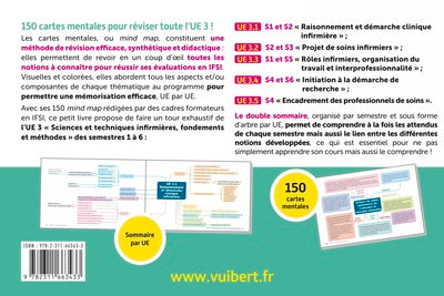 Mémento 100% visuel - L’UE 3 en 150 cartes mentales - IFSI