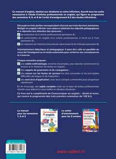 Rédiger en anglais infirmier - IFSI UE 6.2