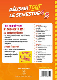 Réussir tout le semestre 4 et 5 - IFSI