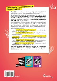 La LCA des (très) bien classés pour les EDN