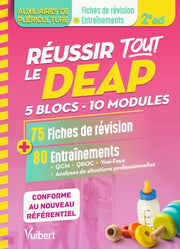 Réussir tout le DEAP en 75 fiches de révision et 80 entrainements - Pour les auxiliaires de puériculture