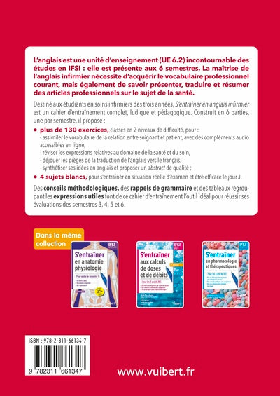 S'entraîner en anglais infirmier - UE 6.2