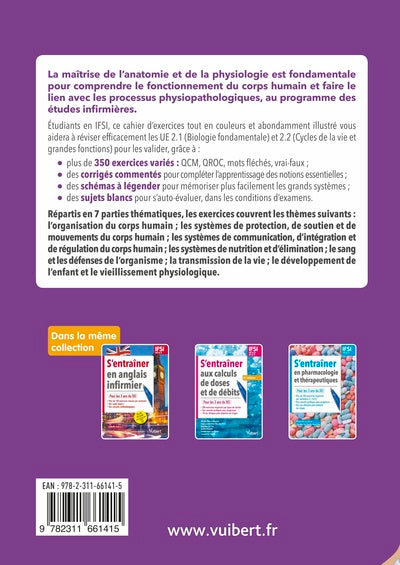 S'entraîner en anatomie-physiologie - UE 2.1 et 2.2