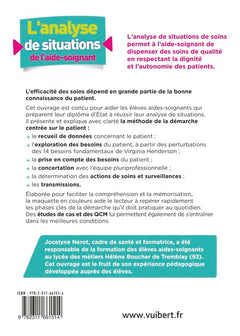 L'analyse de situations de l'aide-soignant - DEAS