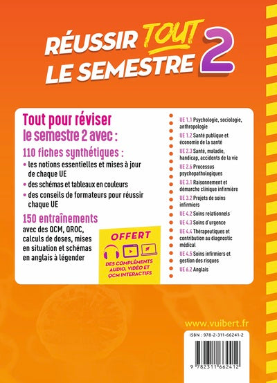 Réussir tout le semestre 2 - IFSI