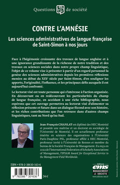Contre l'amnésie