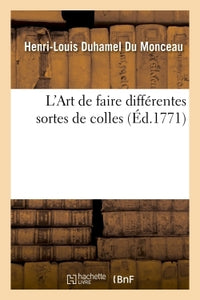 L'art de faire différentes sortes de colles