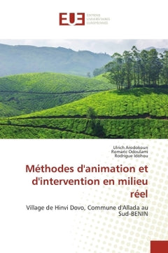 Méthodes d'animation et d'intervention en milieu réel