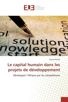Le capital humain dans les projets de développement