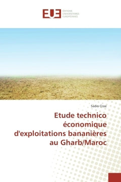 Etude technico economique d'exploitations bananieres au Gharb/Maroc