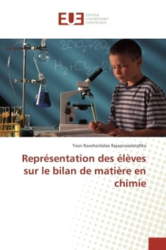 Representation des eleves sur le bilan de matiere en chimie