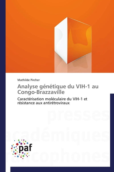 Analyse génétique du vih-1 au congo-brazzaville