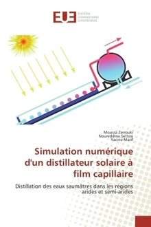 Simulation numérique dun distillateur solaire à film capillaire